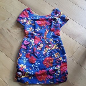 Blue Formal Mini Dress